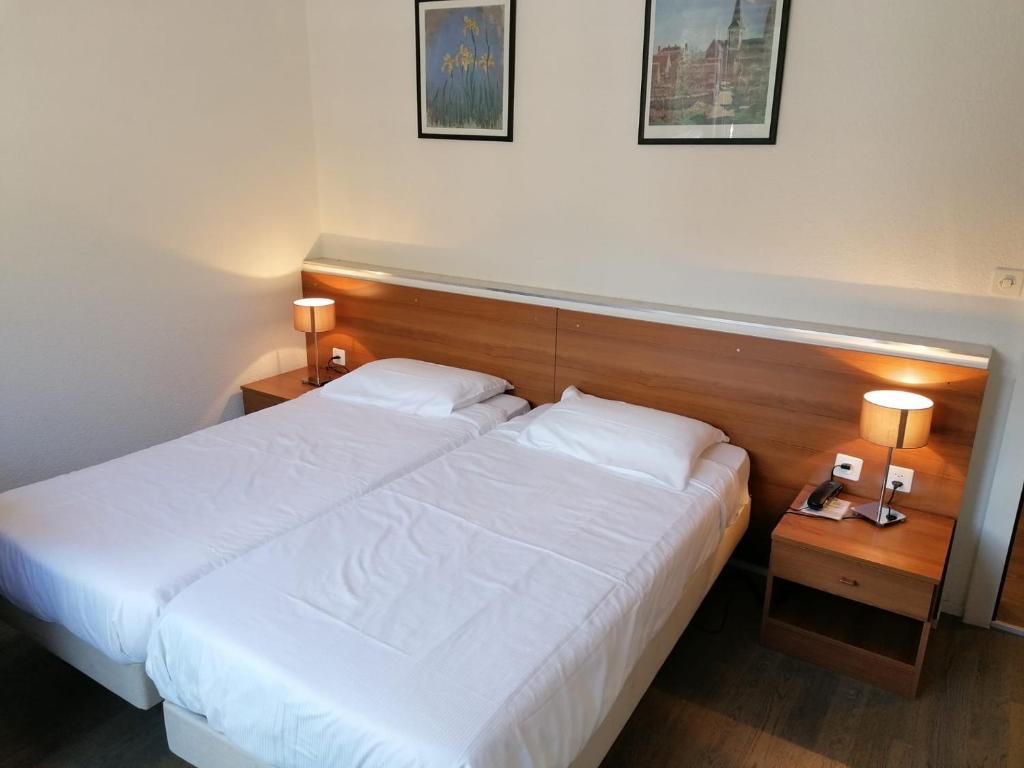 Двухместный (Двухместный номер с 2 отдельными кроватями) отеля Hotel Gamper, Беллинцона
