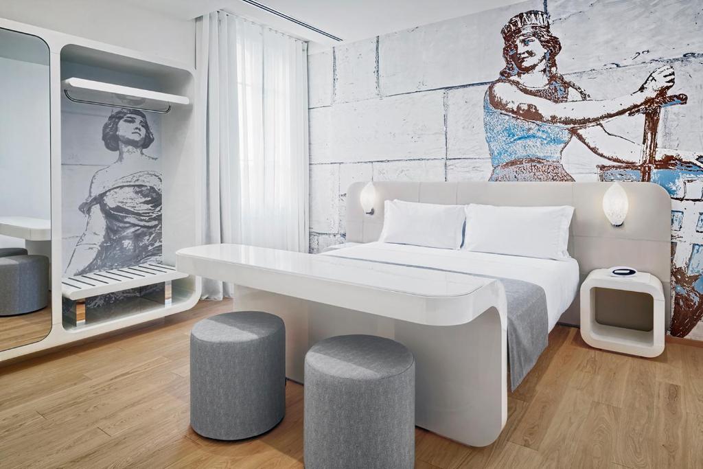 Двухместный (Улучшенный двухместный номер с 1 кроватью или 2 отдельными кроватями) отеля Grande Albergo Ausonia & Hungaria Wellness & SPA, Венеция-Лидо