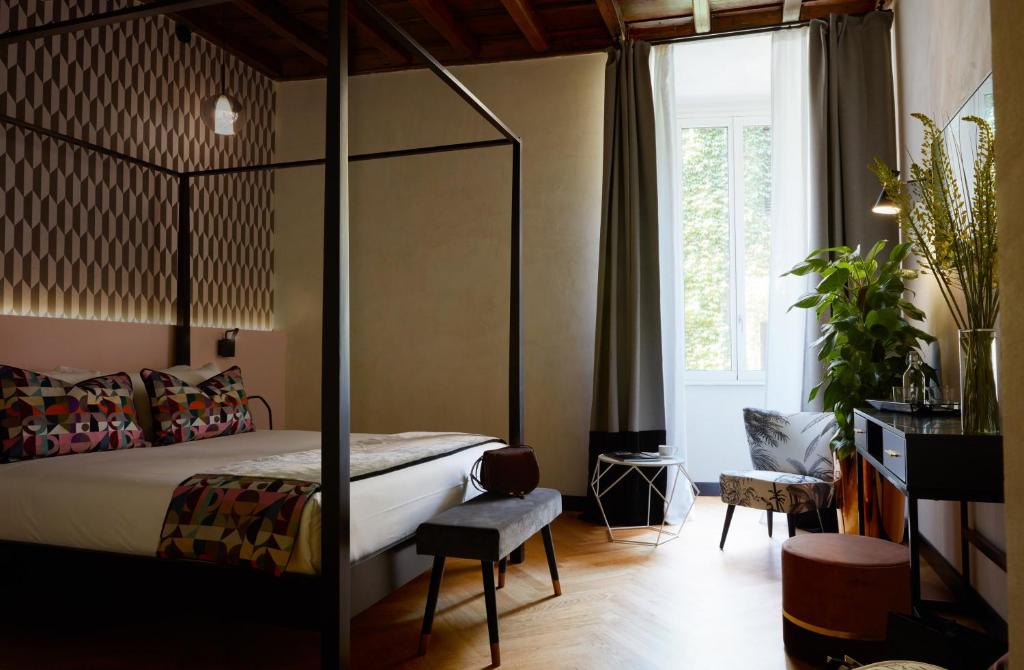 Двухместный (Улучшенный номер с кроватью размера «king-size») гостевого дома Naman Hotellerie, Рим