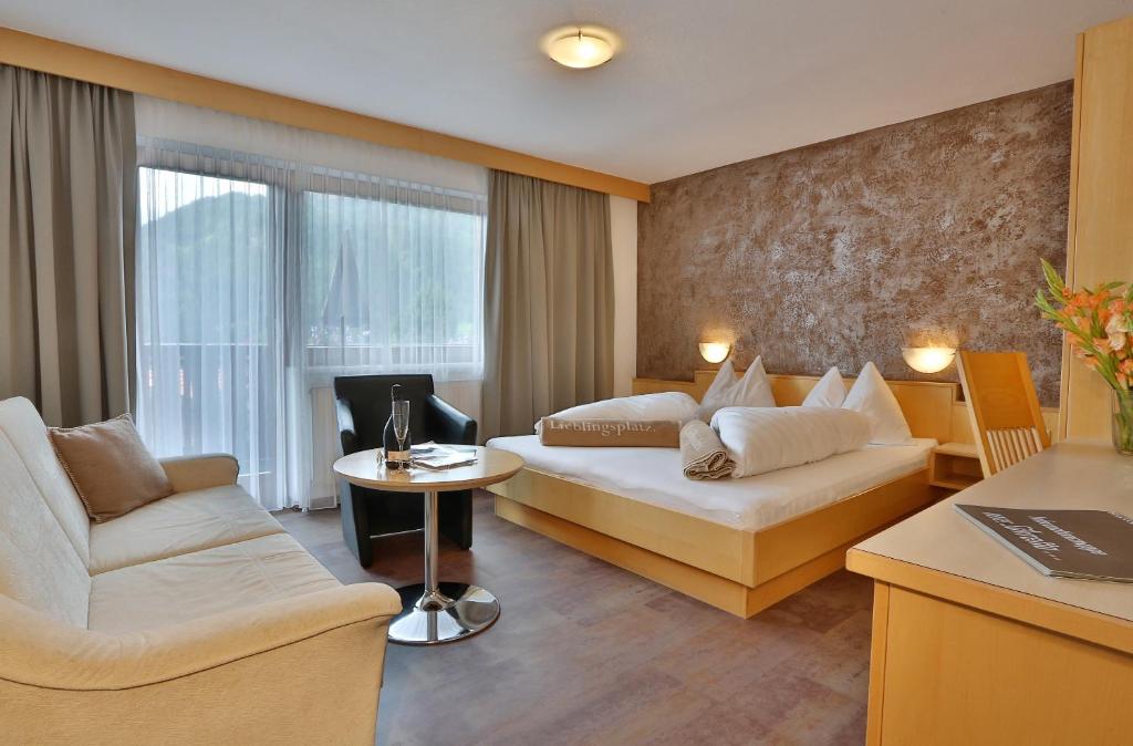 Двухместный (Двухместный номер «Комфорт» с 1 кроватью) отеля Hotel Silvretta, Серфаус