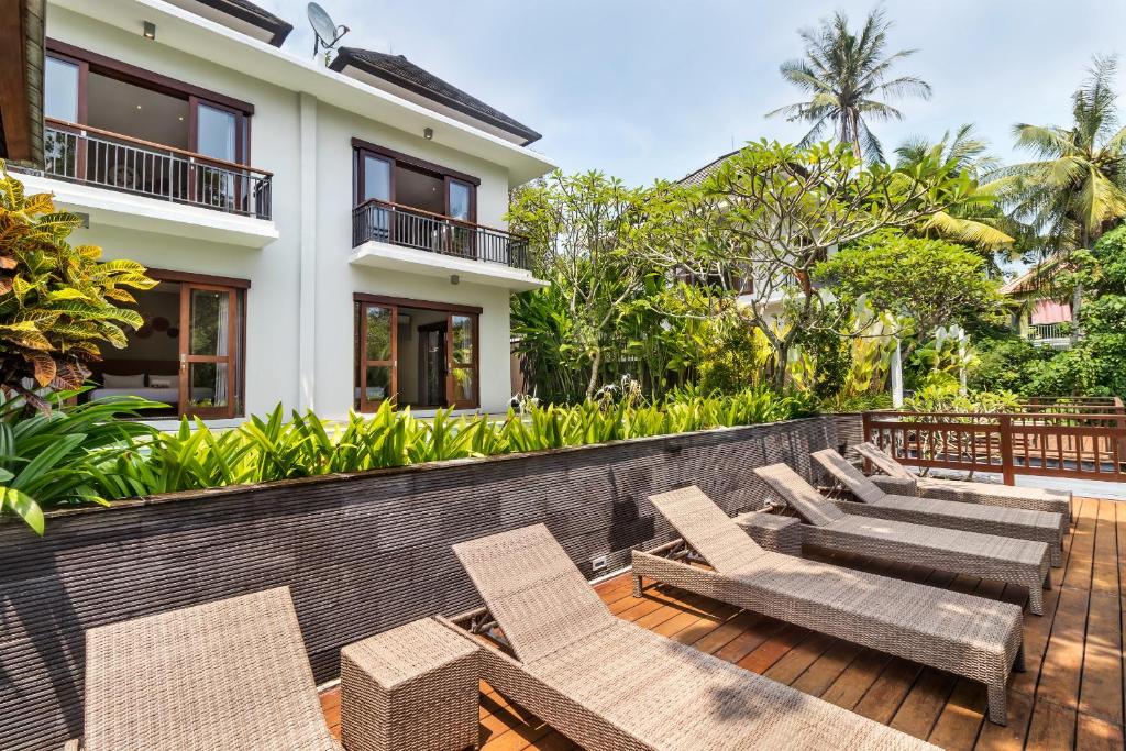 Двухместный (Двухместный номер Делюкс с 1 кроватью) курортного отеля Annupuri Villas Bali, Чангу