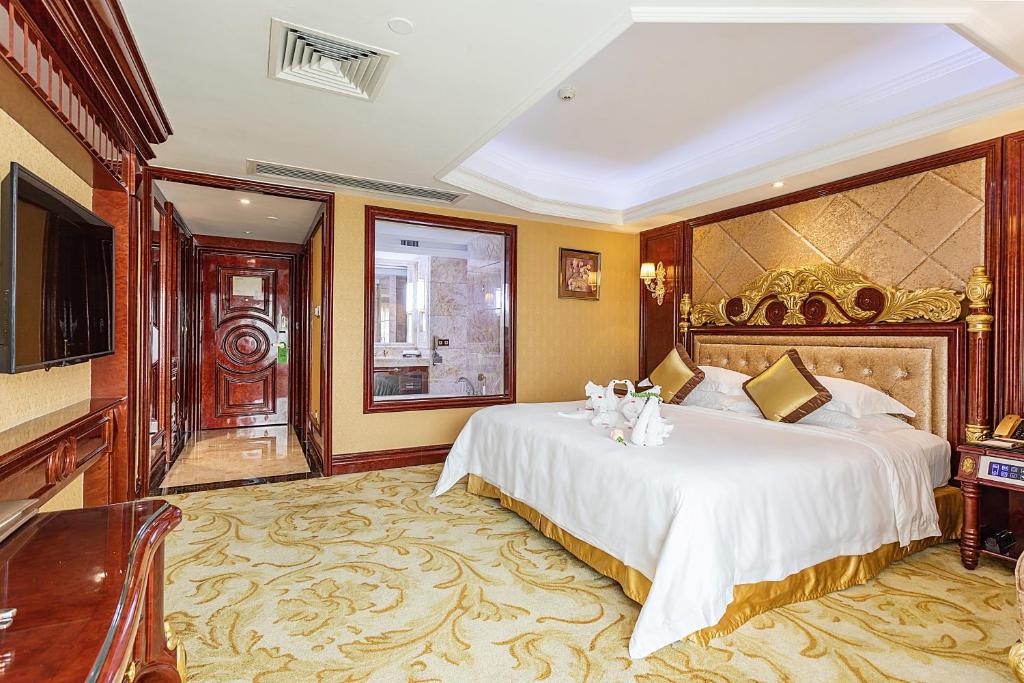 Двухместный (Двухместный номер Делюкс с 1 кроватью) отеля Yueda Financial City International Hotel, Гуанчжоу