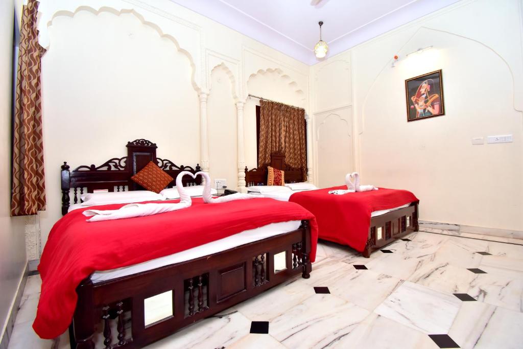 Семейный (Семейный номер (для 4 взрослых)) отеля Hotel Kalyan, Джайпур