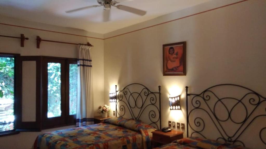 Двухместный (Двухместный номер с 2 отдельными кроватями) отеля Hotel Maela, Оахака-де-Хуарес