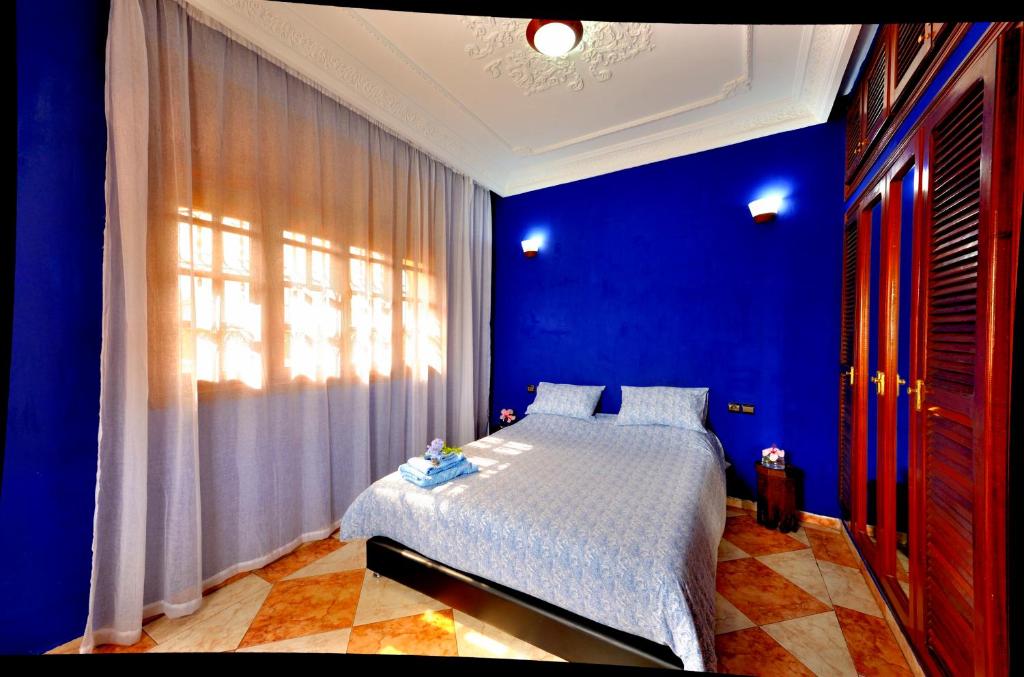 Двухместный (Двухместный номер Делюкс с общей ванной комнатой) гостевого дома LHOSTEL à Casablanca, Касабланка