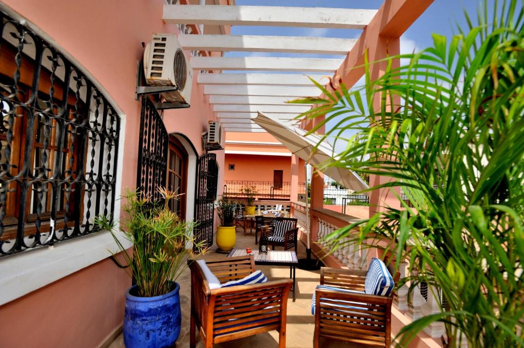 Двухместный (Двухместный номер Делюкс с общей ванной комнатой), LHOSTEL à Casablanca