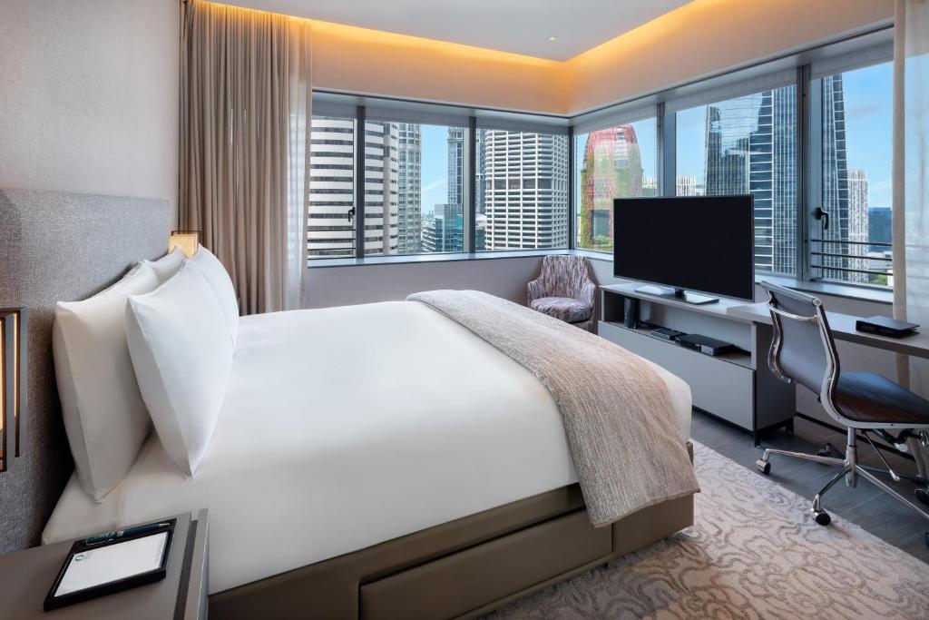 Апартаменты (Номер Делюкс с 2 спальнями), Oakwood Premier OUE Singapore