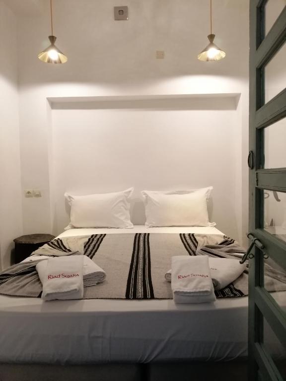 Двухместный (Улучшенный двухместный номер с 1 кроватью или 2 отдельными кроватями) отеля Riad Swaka, Марракеш