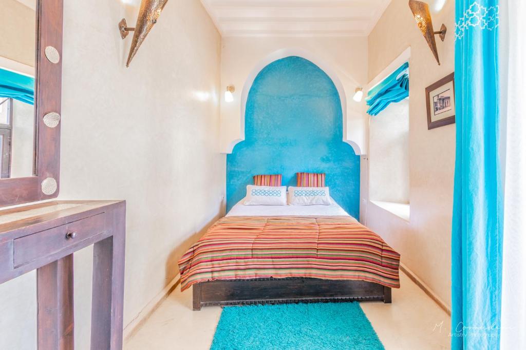 Двухместный (Стандартный двухместный номер с 1 кроватью) отеля Riad Dar El Masa, Марракеш