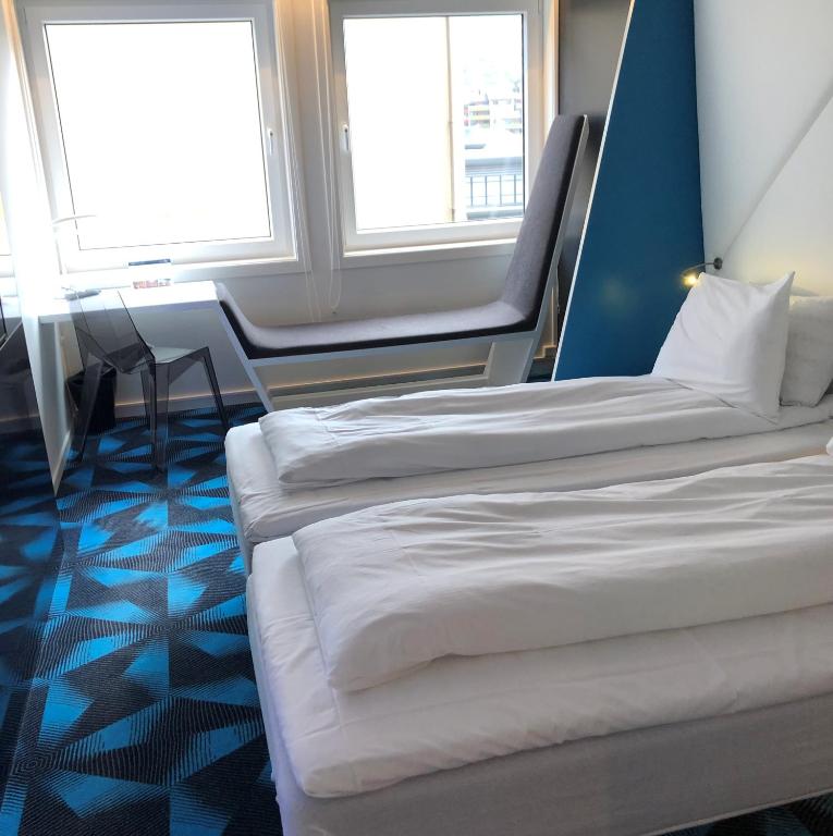 Двухместный (Стандартный двухместный номер с 2 отдельными кроватями) отеля Magic Hotel Solheimsviken, Берген (Северное море)