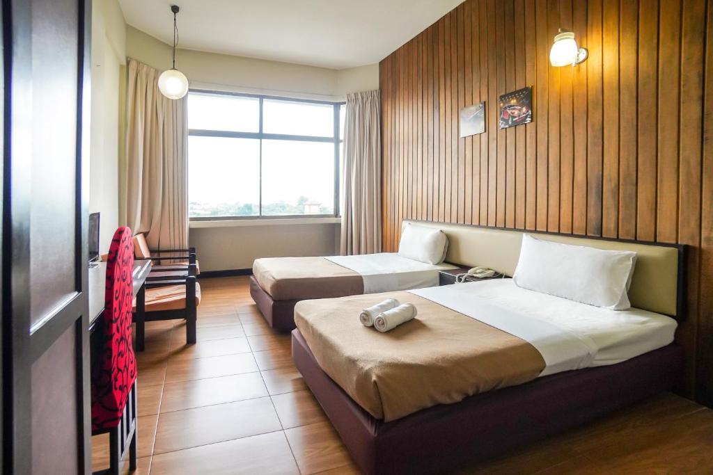 Двухместный (Двухместный номер Делюкс с 1 кроватью или 2 отдельными кроватями) отеля Lodge 18 Hotel, Пенанг