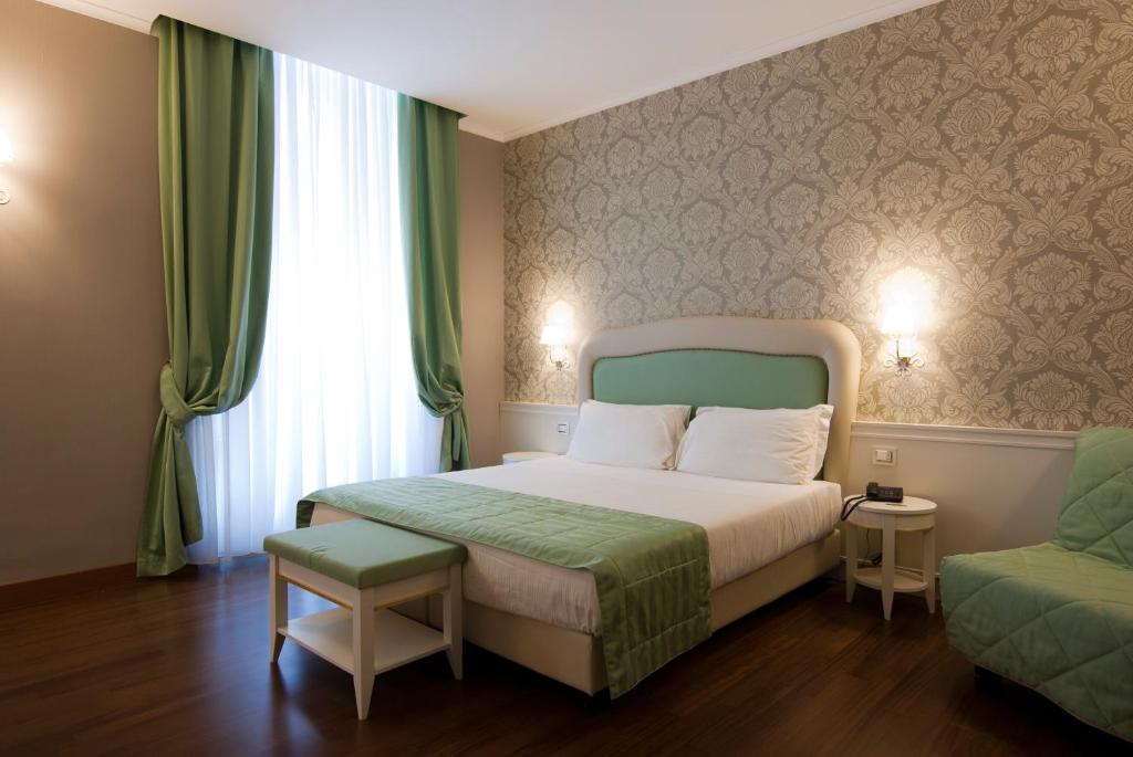 Двухместный (Двухместный номер с 1 кроватью или 2 отдельными кроватями) отеля Dei Borgia Hotel, Рим