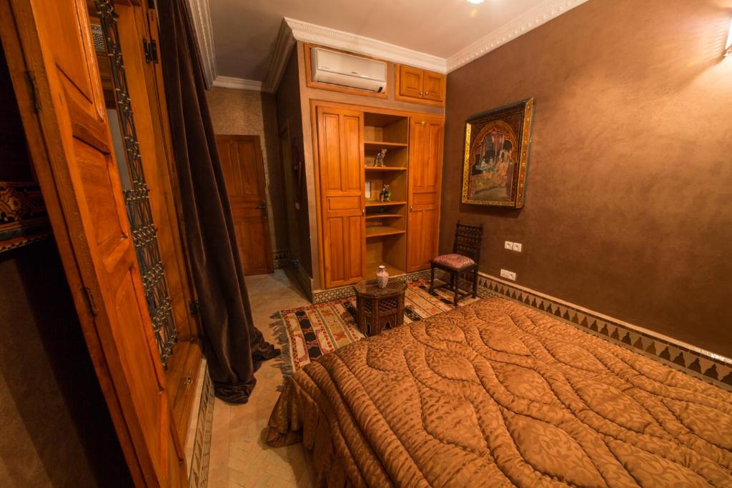Двухместный (Двухместный номер Делюкс с 1 кроватью) отеля Riad Scalia Fez, Фес