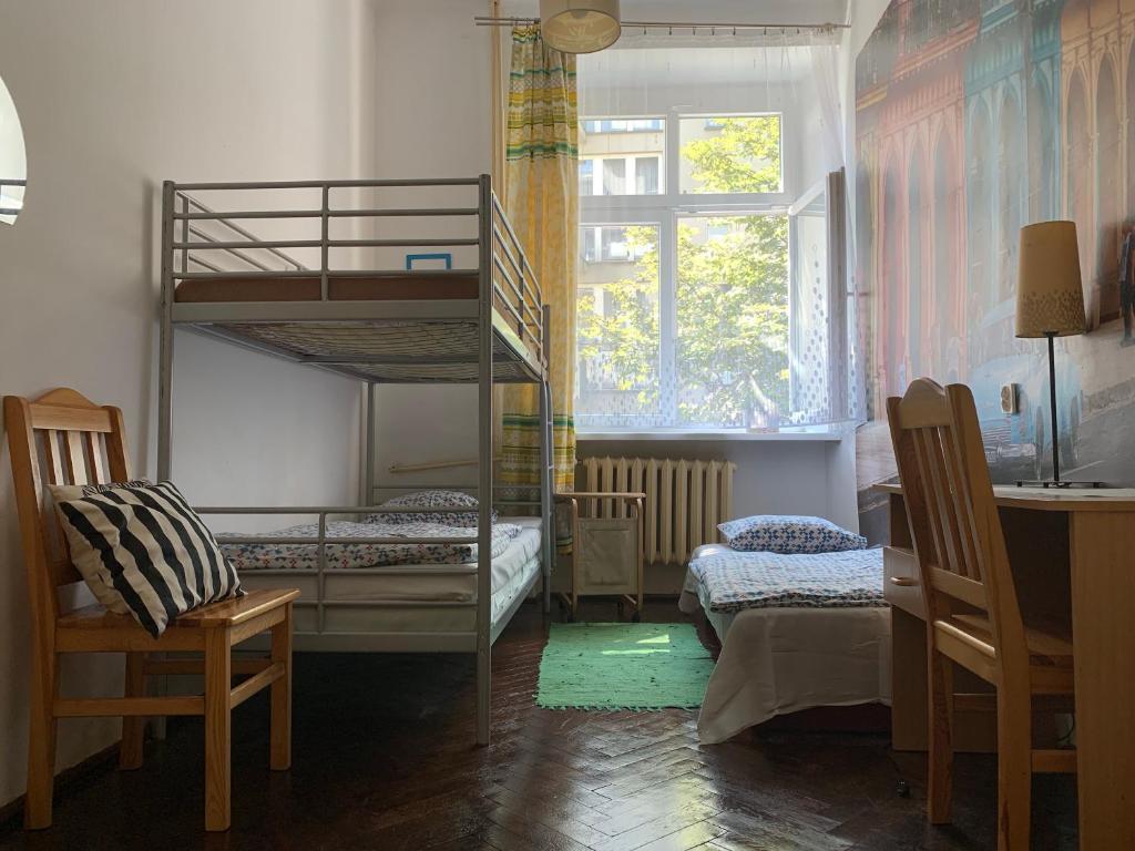 Трехместный (Трехместный номер с общей ванной комнатой), Hostel Aleje 28