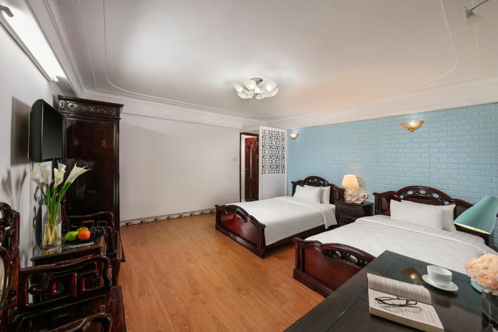 Двухместный (Номер на цокольном этаже), Little Hanoi Diamond Hotel