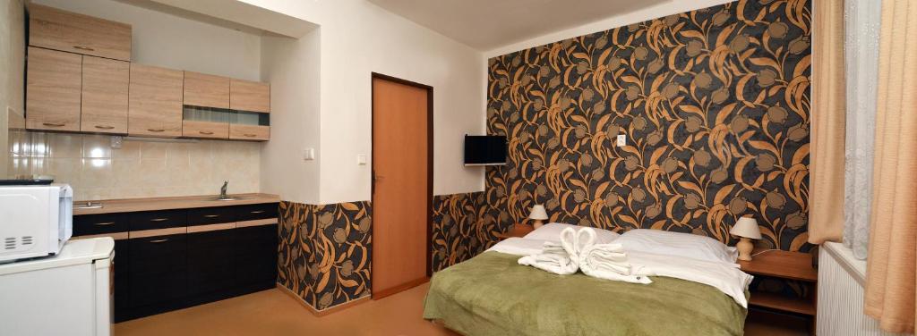 Сьюит (Люкс с 2 спальнями) отеля Penzion Horalka, Глинско