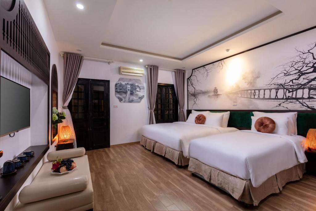 Трехместный (Трехместный номер), Hanoi Lullaby Hotel and Travel