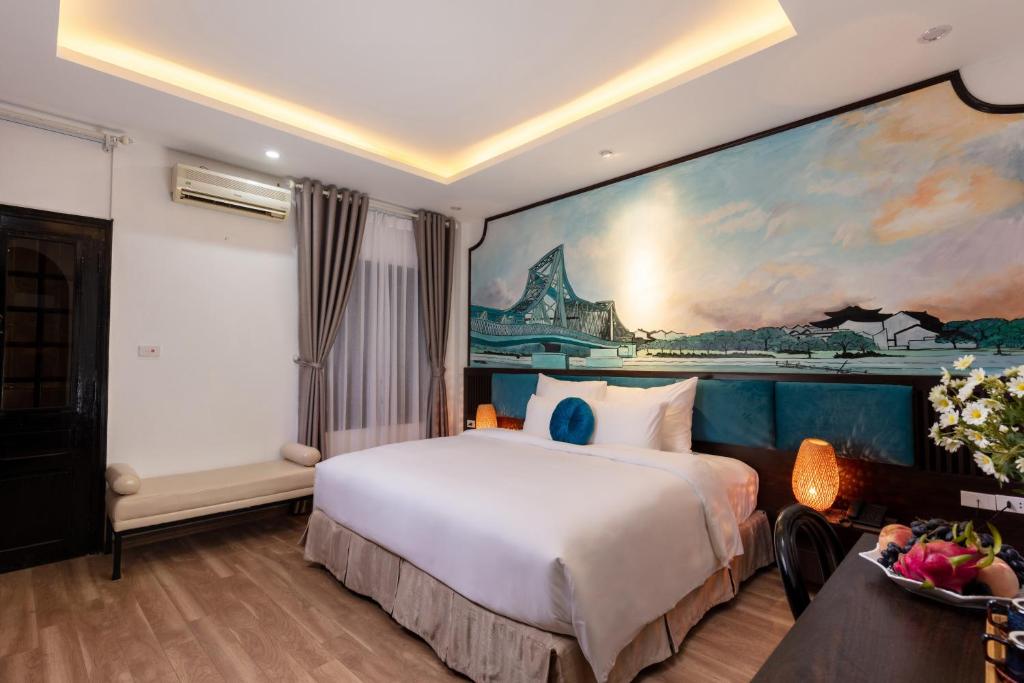 Двухместный (Двухместный номер Делюкс с 1 кроватью или 2 отдельными кроватями) отеля Hanoi Lullaby Hotel and Travel, Ханой