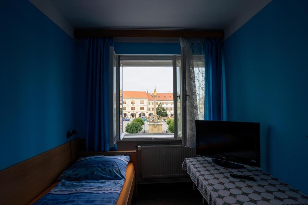 Двухместный (Двухместный номер с 2 отдельными кроватями) гостевого дома Penzion Menšík, Кромержиж