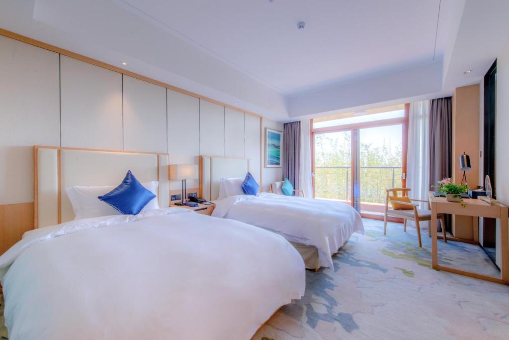 Двухместный (Номер Делюкс с видом на сад), Grand Metropark Resort Yangcheng Suzhou