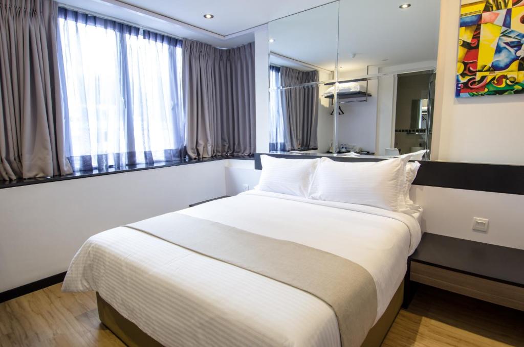 Двухместный (Стандартный двухместный номер с 1 кроватью и окном) отеля 12FLY Hotel Kuala Lumpur, Куала-Лумпур
