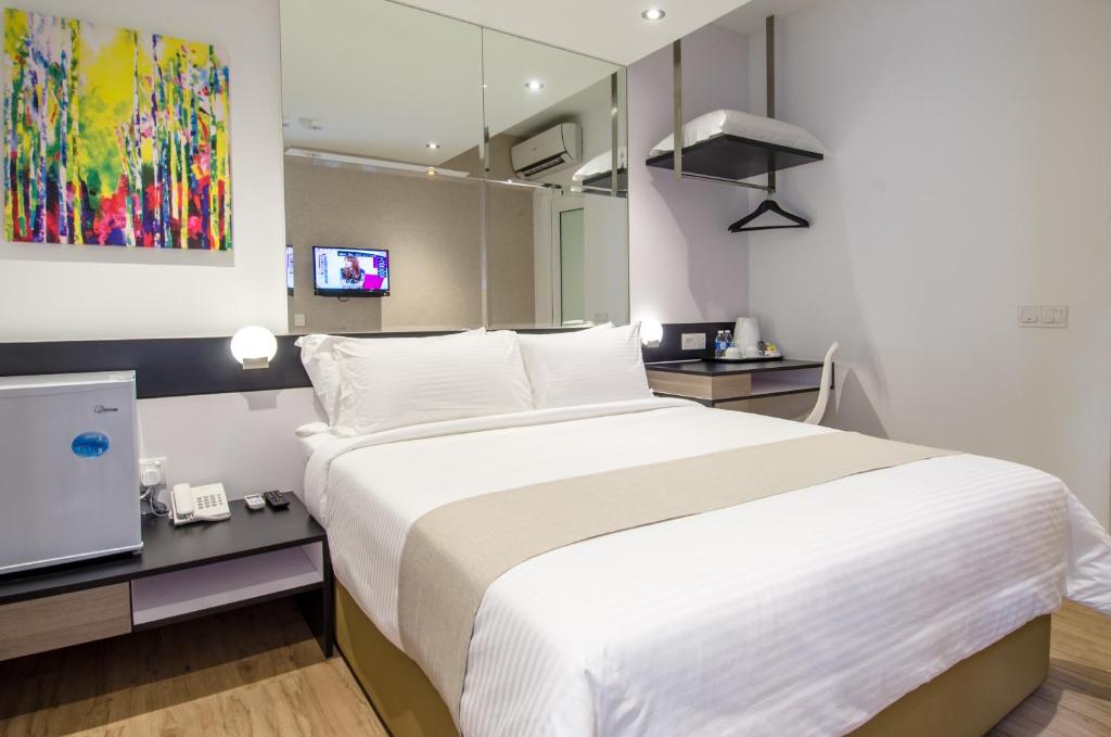 Двухместный (Двухместный номер Делюкс с 1 кроватью) отеля 12FLY Hotel Kuala Lumpur, Куала-Лумпур