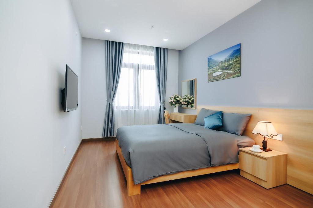 Апартаменты (Апартаменты с 2 спальнями) апарт-отеля Monalisa Apartment, Дананг