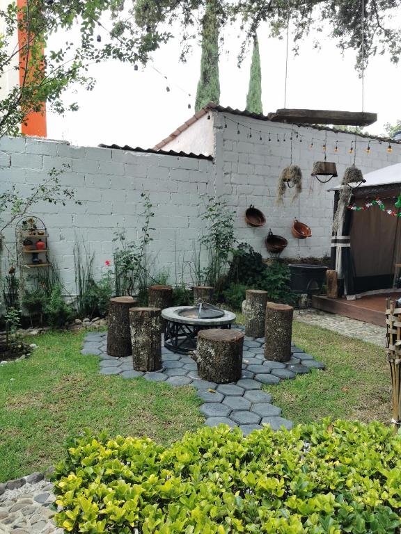 Номер (Дом для отпуска) гостевого дома Casa de campo La Ninfa, Уаска-де-Окампо
