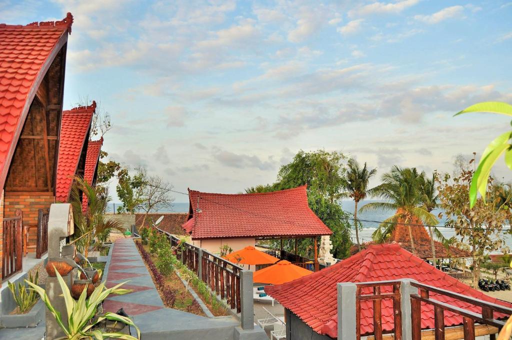 Номер (Бунгало Делюкс с видом на море), Surya Chandra Beach Bungalow