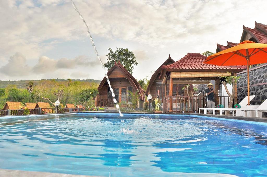 Номер (Бунгало Делюкс с видом на море), Surya Chandra Beach Bungalow