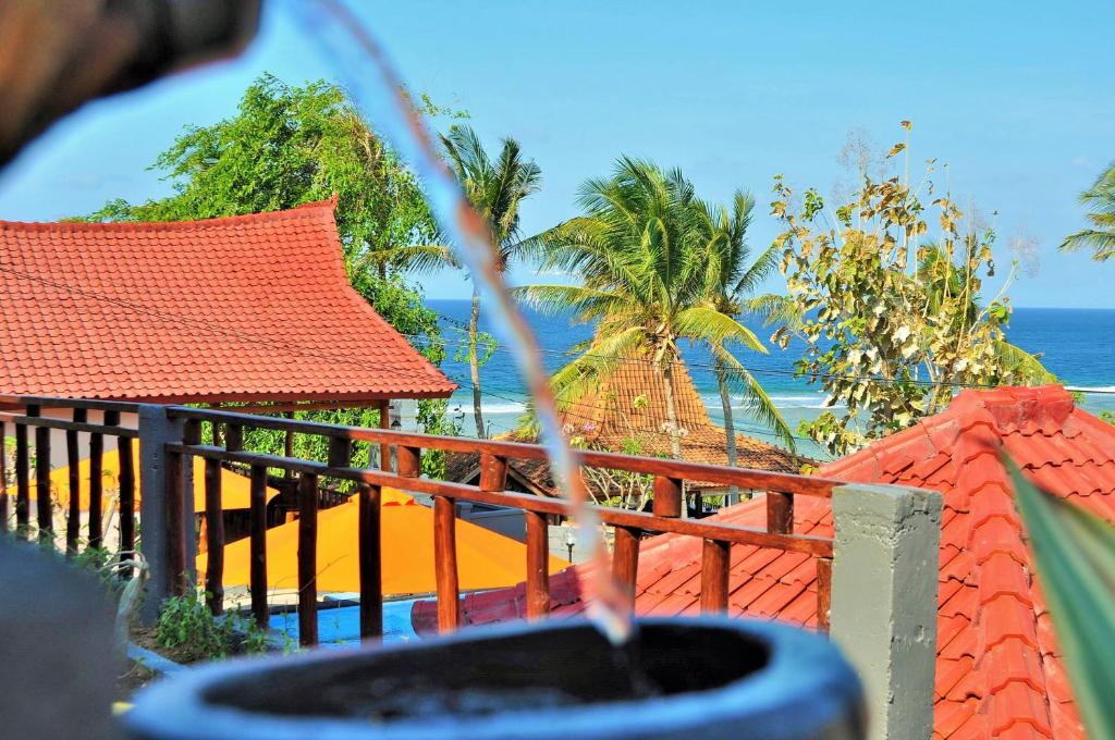 Номер (Бунгало Делюкс с видом на море), Surya Chandra Beach Bungalow