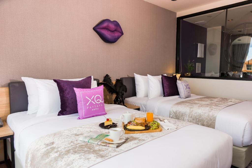 Двухместный (Улучшенный двухместный номер с 1 кроватью или 2 отдельными кроватями) отеля XQ Pattaya Hotel, Паттайя