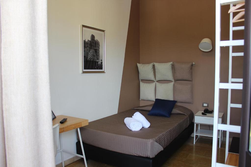 Двухместный (Небольшой двухместный номер с 1 кроватью) отеля Hotel Franchi, Флоренция