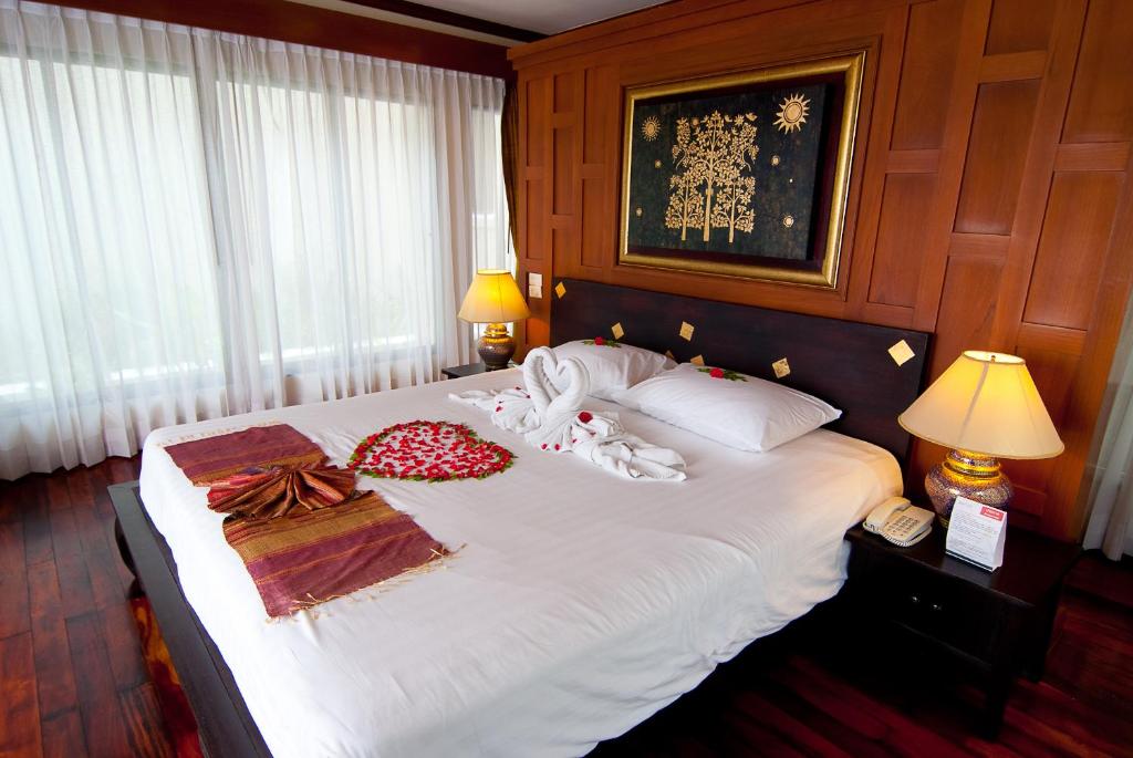 Двухместный (Двухместный номер Делюкс с 1 кроватью или 2 отдельными кроватями, вид на сад) курортного отеля Baiyoke Seacoast Resort, Samui, Самуи