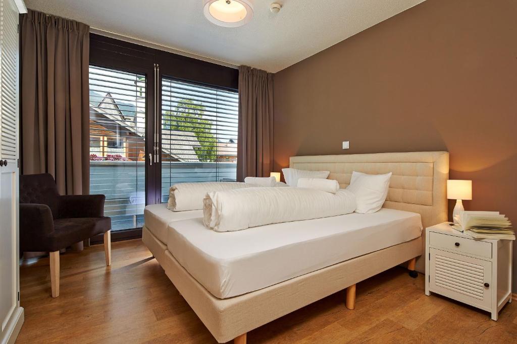 Апартаменты (Апартаменты с 3 спальнями - Пентхаус) апарт-отеля Appart Gastauer, Партенен