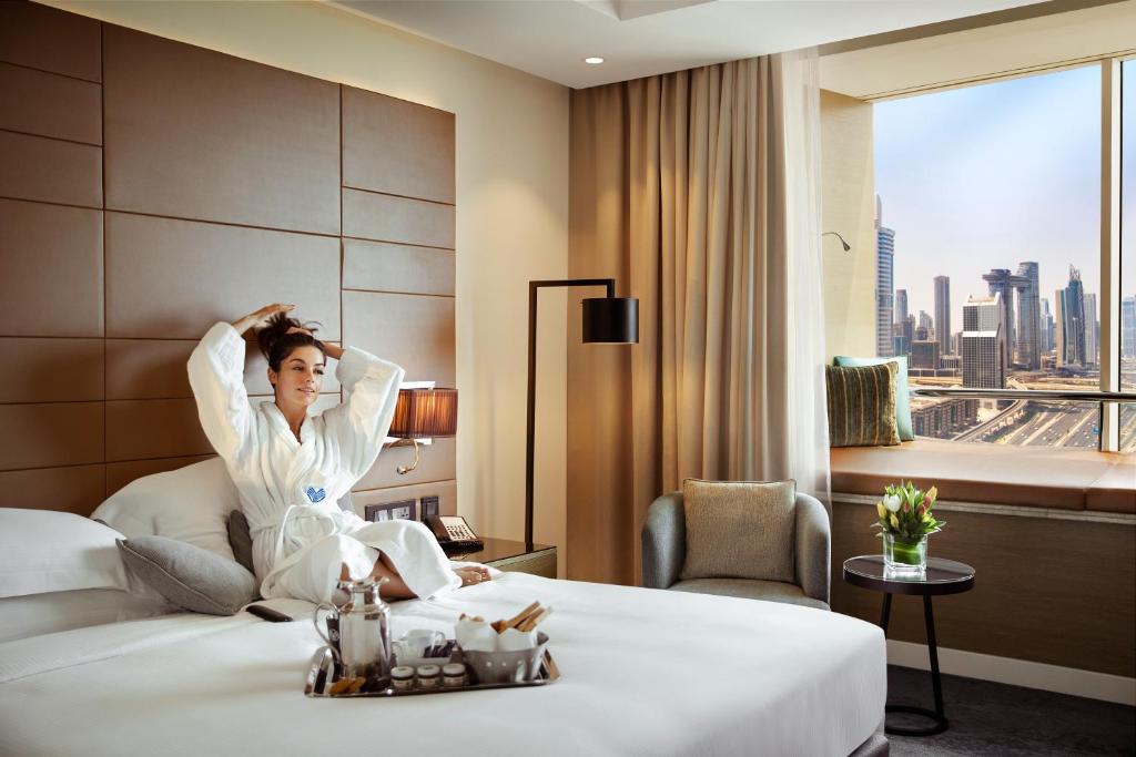 Апартаменты (Апартаменты с 1 спальней) отеля Towers Rotana - Dubai, Дубай