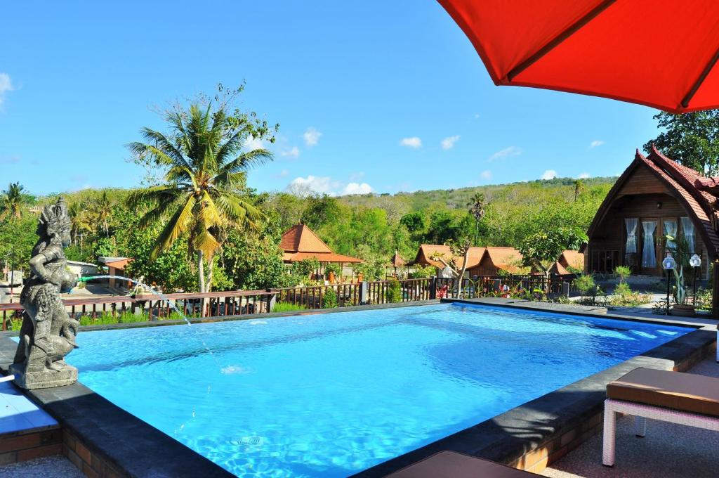 Номер (Бунгало Делюкс с видом на море), Surya Chandra Beach Bungalow