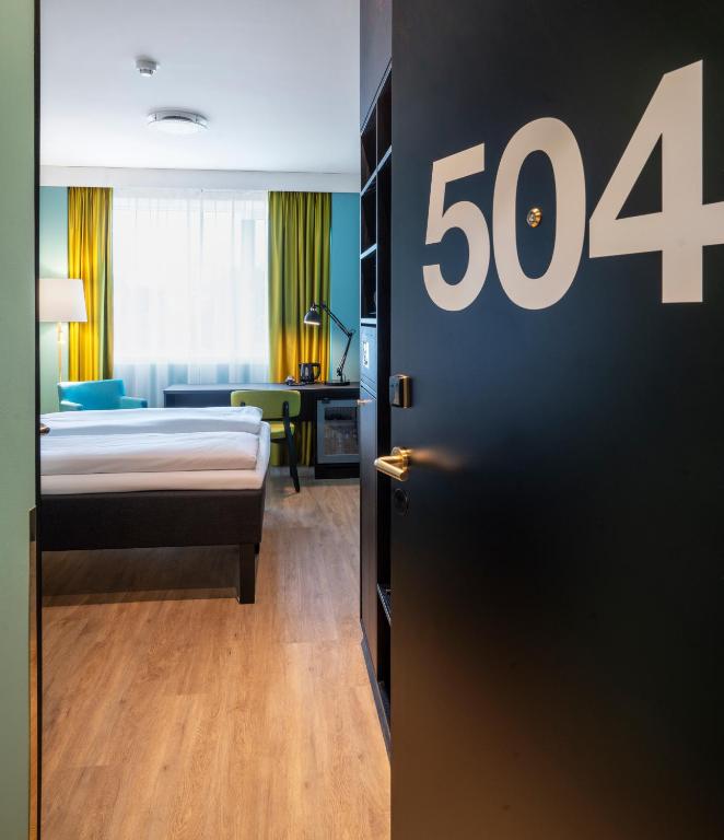 Двухместный (Стандартный двухместный номер с 1 кроватью) отеля Thon Hotel Maritim, Ставангер