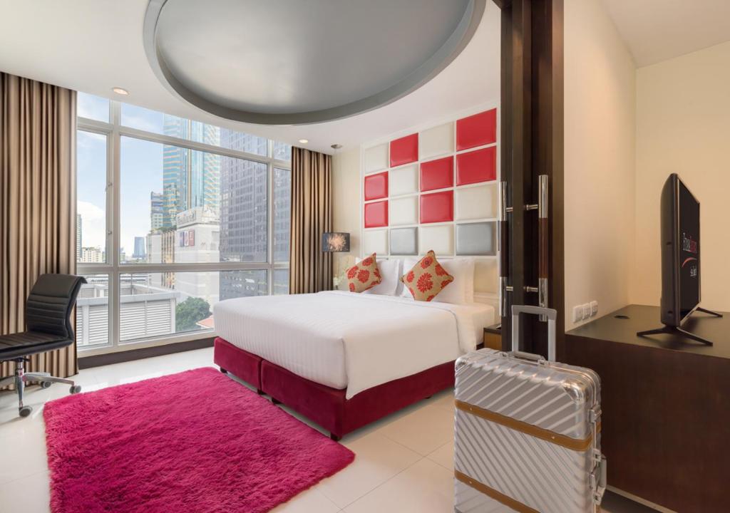 Двухместный (Двухместный номер «Премиум» с 1 кроватью или 2 отдельными кроватями) отеля FuramaXclusive Asoke, Бангкок