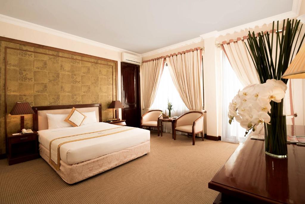 Двухместный (Двухместный номер Делюкс с 1 кроватью) отеля Palace Hotel, Вунгтау