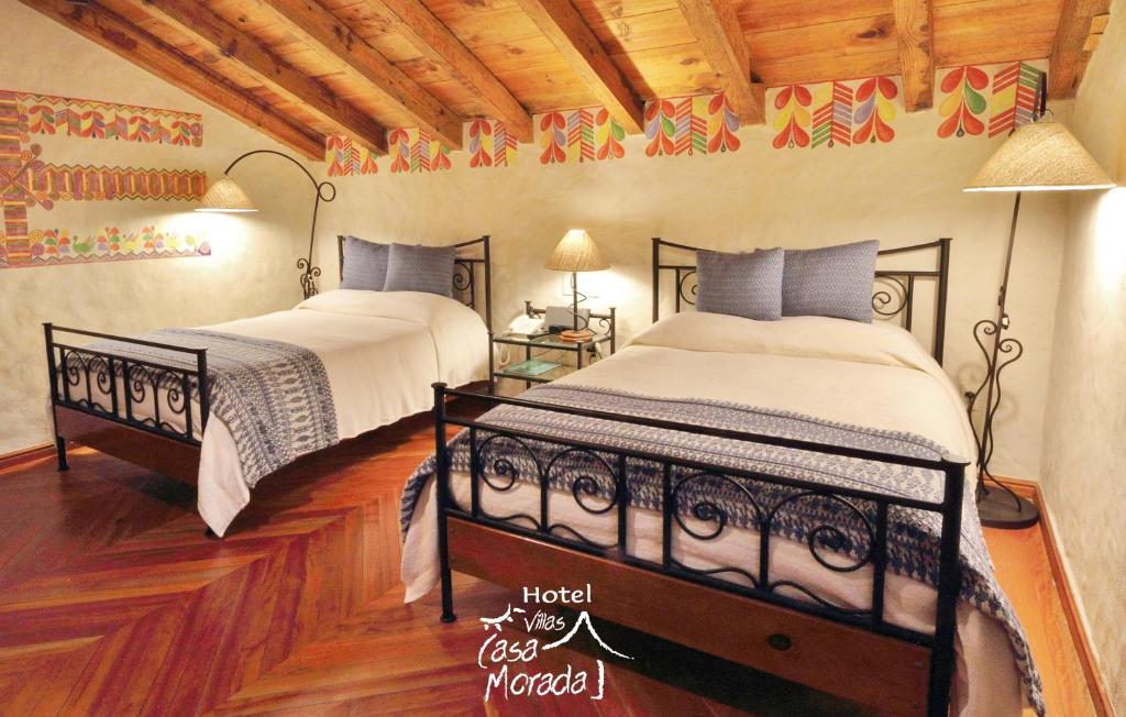 Двухместный (Двухместный номер Делюкс с 2 отдельными кроватями) отеля Hotel Villas Casa Morada, Сан-Кристобаль-де-лас-Касас