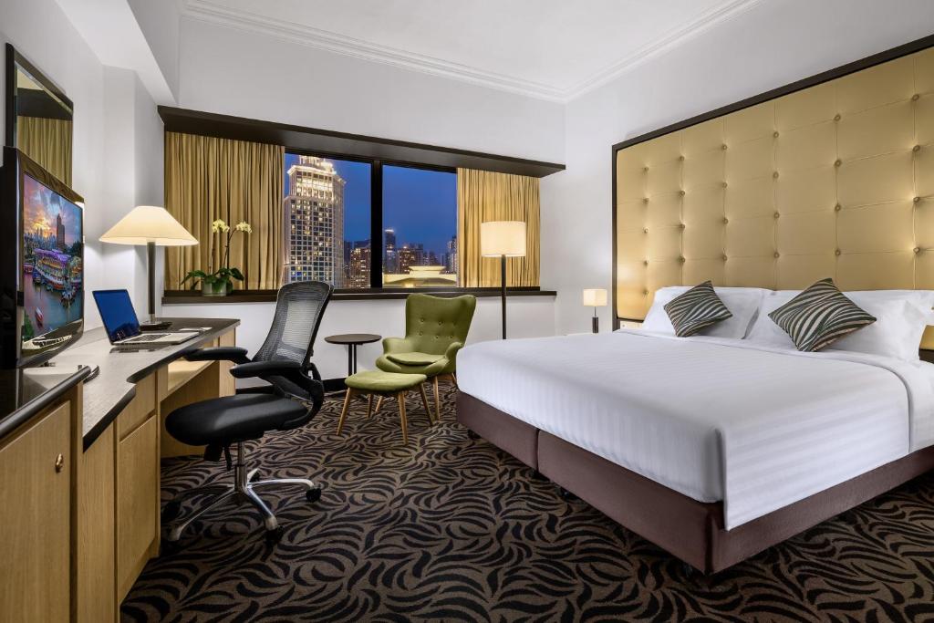 Двухместный (Двухместный номер Делюкс с 1 кроватью или 2 отдельными кроватями) отеля Furama RiverFront, Сингапур (город)