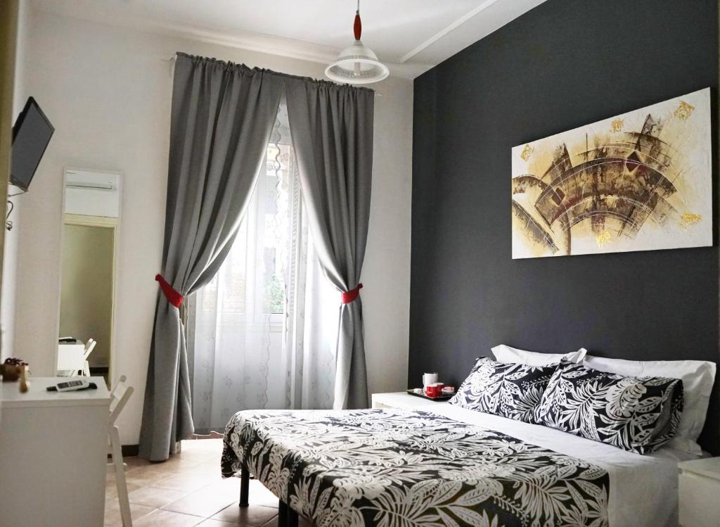 Двухместный (Двухместный номер с 2 отдельными кроватями и общей ванной комнатой) гостевого дома Hosting Flats Guest House, Рим