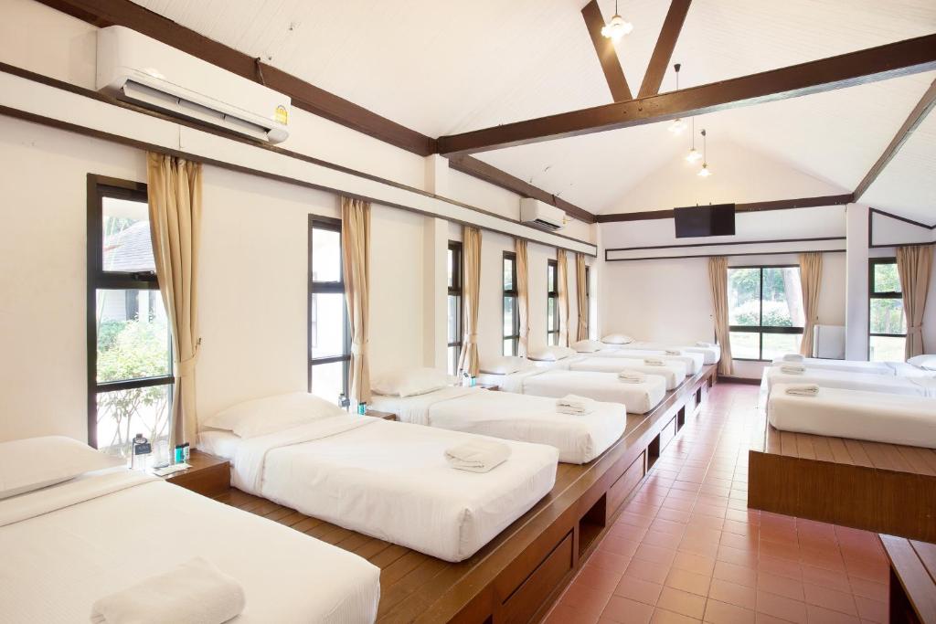Двухместный (Номер Baan Rom Mai) курортного отеля Mida Resort Kanchanaburi, Канчанабури