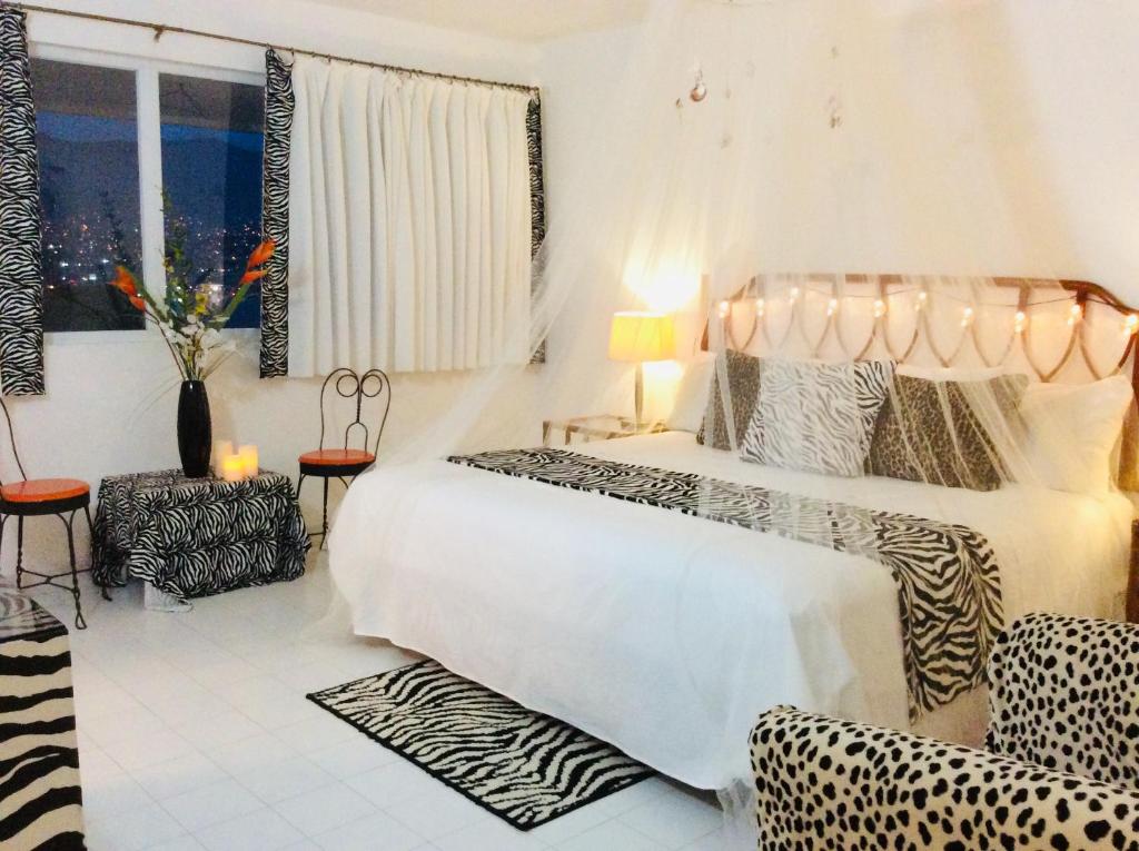 Двухместный (Номер с кроватью размера «king-size») гостевого дома Pier d Luna, Акапулько-де-Хуарес