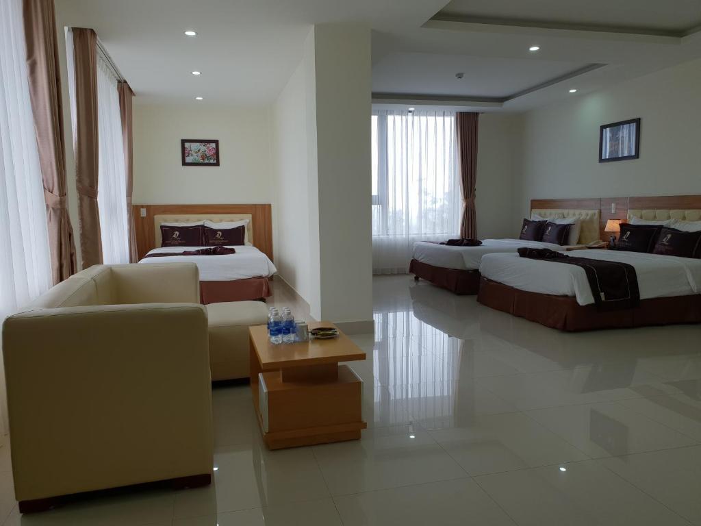 Семейный (Семейный суперлюкс) отеля Phu Cuong Beach Hotel, Донгхой