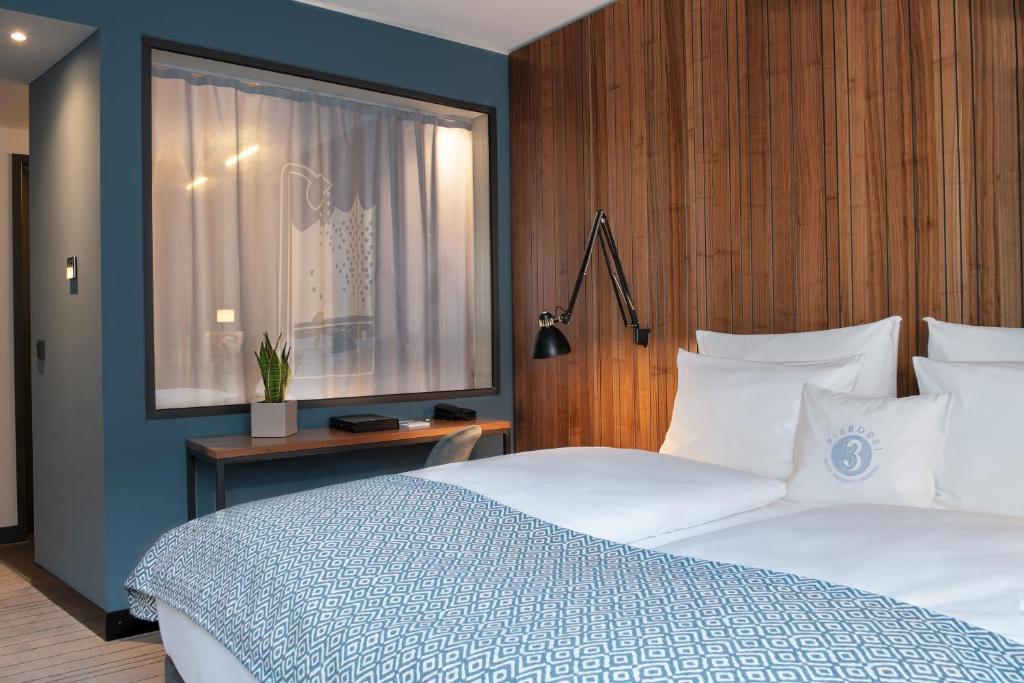 Двухместный (Номер Medium Plus), PIERDREI Hotel HafenCity Hamburg