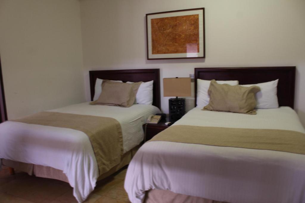 Двухместный (Двухместный номер с 2 отдельными кроватями) отеля Hotel Casa las Mercedes, Оахака-де-Хуарес