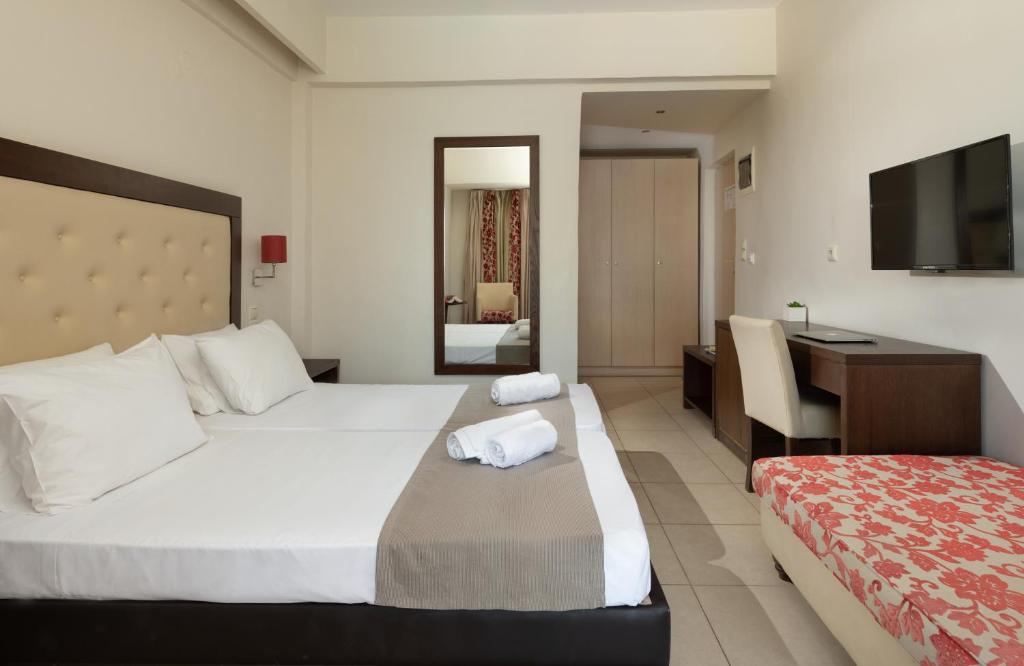 Двухместный (Двухместный номер с 1 кроватью, вид на сад) отеля Marilena Hotel, Амудара