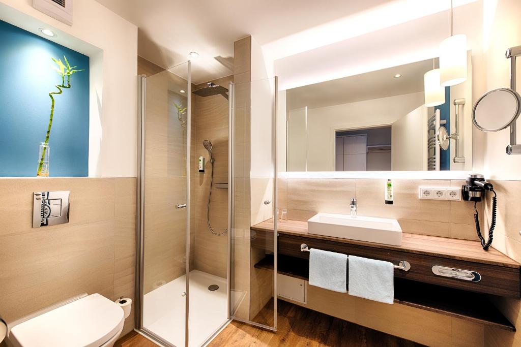 Двухместный (Двухместный номер Делюкс с 1 кроватью), Seehotel am Stausee